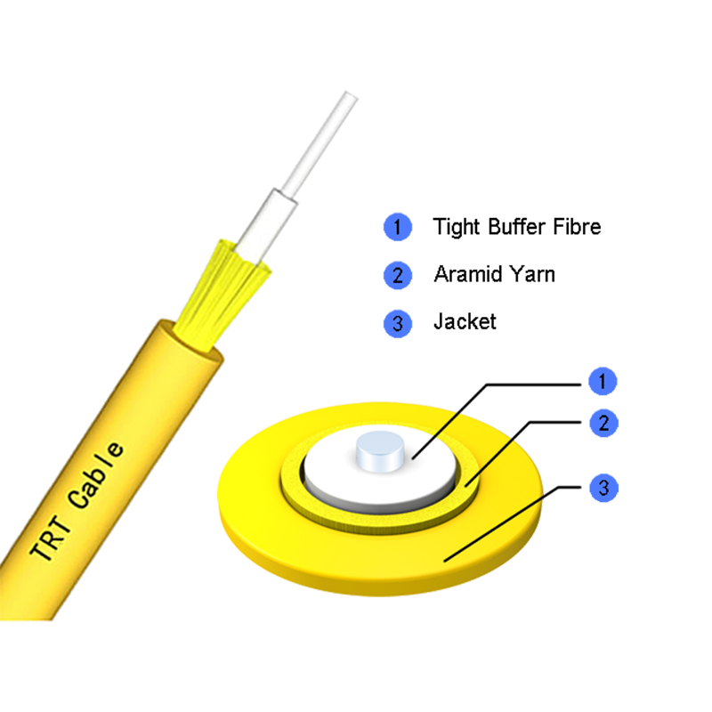 Simplex Fiber Optic -kaapeli GJFJ