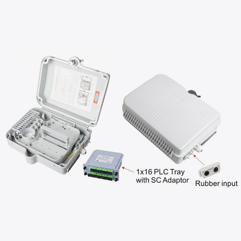 T7-204B-PLC 16 Core Fiber Optic Distribution Box